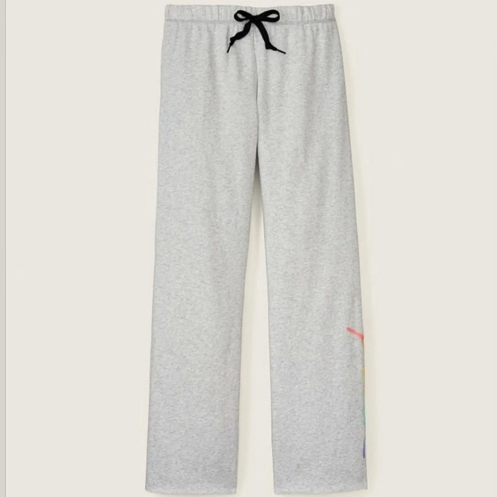 Victoria’s Secret PINK Fleece Heritage Sweatpants NWT size medium